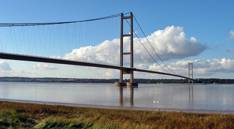 Humber Bridge, a British Isles landmark